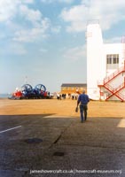 AP1-88 hovercraft promotional day by BHC -  (credit: The <a href='http://www.hovercraft-museum.org/' target='_blank'>Hovercraft Museum Trust</a>).